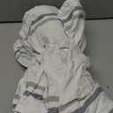 Harringdons 100% Cotton Kitchen Towels, Highly Absorbent Dish Towels for Kitchen with Hanging Loop, Large 28x20 Washable Towels, Gray Shades, 12 Pack (Grey)