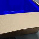 Akro-Mils 30289 Super-Size AkroBins Plastic Storage Bins, Space-Saving Stackable Bins for Garage, Classroom, Warehouse Organization, 24" L x 18" W x 12" H, Blue, 1-Pack