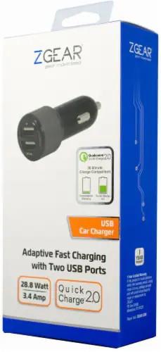 Fast Charger Car Charger With USB Port