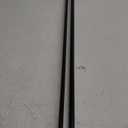 Double Curtain Rods 28 to 88 Inch Black 1 Inch Heavy Duty Dual Curtain Rod Set for Windows Drapery Rod Splicing Rods Adjustable Decorative Curtain Rod for Bedroom, Window, Patio, Sliding Glass Door