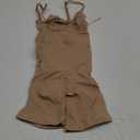 FeelinGirl Shapewear Tummy Control Seamless Bodysuit Hip Enhancer Body Shaper for Women (X-Small-Small, Khaki Beige)