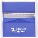 Xyron Sticker Maker, 3", Includes Permanent Adhesive 3" x 20', Disposable (100111)