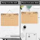3 x Desk Calendar 2026, 12 Months Large Calendar runs from Jan 2026 - Dec 2026, Big Blotter Desk Pad for Office, Home, Business, Academic: Size 12" X 17"