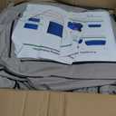 14Pcs Outdoor Cushion Covers Replacement Washable w/Zipper for 6-Seaters Sofa Patio Slipcovers Set Seat and Back Covers Only-25.6x25.6x3.9inch