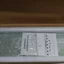 Fire Pit Wind Guard, 35.5"x11.5"x6" Square Fire Pit Glass Wind Guard Made of Clear Tempered Glass, Set with Assembly Instructions, Free Screwdriver, Easy to Install