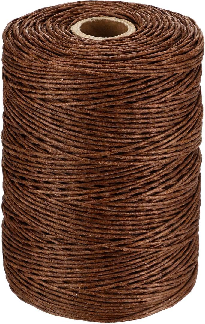 Syhood 673 Feet Floral Vine Bind Wire Rustic Wrapping Wire for Flower Bouquets(Brown)
