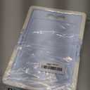 Tixill Small Collapsible Storage Crates, Foldable Plastic Baskets with Lids and Handles for Organizing, Mini Stackable Bins for Home Kitchen Bedroom Bathroom Office (Blue)