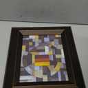 Mosaic Abstract with Veine D'Or Bronze Angled Frame, 13" x 15"