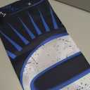 Happy 50th Birthday Decorations for Men & Women, Blue Fabric Banner Backdrop for 50 Year Old Birthday Party, Photo Booth Props, Yard Sign, Cake Table Decor, Door or Entrance Sign