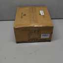 Gold Crystal Wall Sconces Set of 2, 10W LED Bubble Glass Bathroom Vanity Lights with Adjustable Color Temperature, 9.8" Indoor Wall Lighting for Bathroom, Hallway & Bedroom