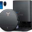 ECOVACS DEEBOT X9 PRO Omni Robot Vacuum and Mop, 16,600Pa Blast Suction, OZMO Roller Instant Self-Washing Mop, ZeroTangle 3.0, Triple Lift System, AI Navigation, Hands-Free Omni Station