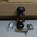 Goldenwarm Oil-Rubbed Bronze Interior Door Knobs, Interior Door Knobs Bedroom, Bronze Door Knob Privacy, Oil-Rubbed Bronze Finish Door Knob Interior, DoorKnobs Bulk(8 Pack, Oil-Rubbed Bronze)