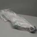 Adjustable Single Bath Towel Bar 16 to 27.6 Inch, ZUEXT Oil Rubbed White Stainless Steel Towel Holder Hanger,Expandable Wall Mount Towel Rail for Bathroom Kitchen,1" Tube Towel Rail Racks w/Hooks