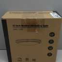 TOBUSA 36W 3600lm Super Bright LED Ceiling Light Fixtures, Modern Black Flush Mount LED Lights Daylight White 5000K, 13 Inch Dimmable Ceiling Lamps for Kitchen Bathroom Hallway Bedroom, 2 Packs