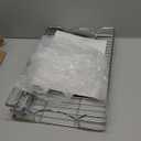 OCG Pull Out Cabinet Organizer 2 Pack (12" W x 21" D), Pull out Shelves 1 Tier, Cabinet Slide Out Shelves for Base Cabinet Organization in Kitchen Bathroom Pantry, Bottom Mount, Chrome Finish