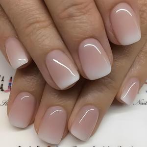 French Tip Press On Nails - Short Square Pink White Gradient False Nails with Design - Glossy Acrylic Artificial Nails - Full Cover Stick On Nails - 24 Pcs DIY Manicure French Tip Press On Nails - Short Square Pink White Gradient False Nails with Design - Glossy Acrylic Artificial Nails - Full Cover Stick On Nails - 24 Pcs DIY Manicure