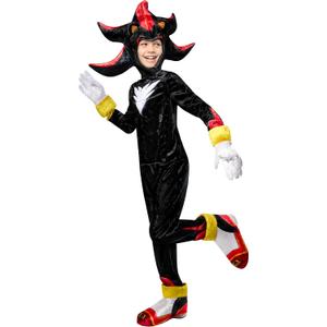 Rubies Sonic The Hedgehog: Shadow Deluxe Kids Costume for Kids, Boy's Large (Medium)