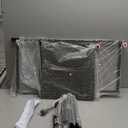 Bar Stools Set of 2, 24.8 inch Tall Counter Height Bar Stools with Low Back, Modern Bar Stools Counter Stools for Kitchen Island, Dining Room, Cafe, Black