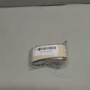 uxcell 22.83 Inch PU Leather Short Bag Strap with Clasp, Purse Handles Handbags Replacement Straps for Clutch Bag Crossbody Underarm Bags, Beige, Silver Buckle