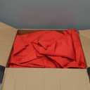 BRILLMAX 10 Pack Red Tablecloths 60 x 126 Inch for 8ft Rectangle Tables - 150 GSM Polyester Fabric, 15" Standard Drop, Water, Stain & Wrinkle Resistant Cloth Cover for Wedding Banquet Dining Buffet