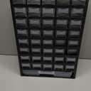 Storage Bin with Drawers - 41-Drawer Plastic Tool Organizer - Hardware or Craft Cabinet for Storing Beads, Toys, or Nuts and Bolts by Stalwart (Black)