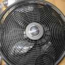 Lasko Pedestal Fan, Oscillating Fan for Bedroom with Adjustable Height and 3 Cooling Speeds, Portable, 18", Black, 1827