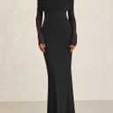 PRETTYGARDEN Fall Dresses for Women 2026 Elegant Off The Shoulder Long Sleeve Formal Wedding Guest Bodycon Maxi Dress (XL)