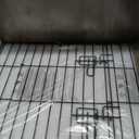 DWANTON Dog Crate Furniture with Cushion, Wooden Kennel Table with Double Doors, Indoor Dog House, Small/Medium/Large/Extra Large Size, 27.2" L, Greige