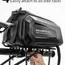 ROCKBROS Bike Rack Bags - 9LHard Shell Bicycle Rear Rack Bag Large Pannier for Bicycle Rear Rack Bags Bike Rear Seat Bag Bike Trunk Bag Ebike Battery Bag Bike Saddle Bag for Rear Rack Bike Accessories