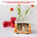 Fall Photo Photo Frame - Thanksgiving Party Decorations - Fall Harvest Wooden Tabletop Picture Frame With Stand - Autumn Farmhouse Home Office Table Decor - Thanksgiving Gifts For Women Men -03
