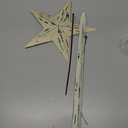 Sosation 10 Inch Christmas Rustic Metal Star Tree Topper Decoration Large Country Antique Vintage Star Tree Topper Farmhouse Holiday Xmas Decor for Xmas Holiday Party Home Decor