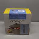 Crock-Pot Artisan 7-Quart Round Dutch Oven  Matte Linen White with Gold Knob, Enameled Cast Iron Cookware