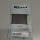 DUCMODA Women's 70D Semi-Opaque Tights High Waist Solid Soft Stretch Pantyhose (Brown, XS)