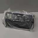 Cisily Sink Caddy Sponge Holder for Kitchen with Brush Holder and Stainless Steel Self Drain Tray, Rustproof Kitchen Sink Organizer for Sponge, Soap Dispenser Storage Accessories (9.25, Black)