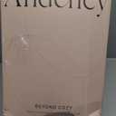 Andency Queen Comforter Set Beige, Comforters Queen Size Boho Cream Soft Warm Tufted Neutral Bedding Comforter Sets for Queen Bed, 3 Pieces Aesthetic Chevron Farmhouse Cute Bohemian Textured Bed Set (Queen (90"x90"))