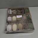 15 Pcs Christmas Velvet Balls Bulk C9 Flocked Christmas Tree Ball Ornaments Plastic Shatterproof Xmas Decorative Hanging Home Ornaments for Xmas Tree Party Holiday Decor (3.15'',Morandi)