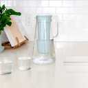 LifeStraw Home Water Filter Pitcher, 10-Cup, Seafoam, BPA Free Designed for Everyday Protection Against Bacteria, parasites, microplastics, Lead, Mercury, PFAS and a Variety of Chemicals