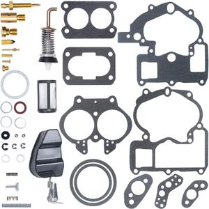 Carburetor Rebuild Kit Fit For Mercury Marine,For Mercruiser 3.0/4.3/5.0/5.7 Carburetor Rebuild Kit,For Rochester 2 barrel carburetor/Mercruiser 2bbl Carb (With Float)