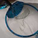 Kircust Large Solar Wind Spinner, Metal Yard Spinners with Solar Powered Glass Ball, Kinetic Dual Direction Windmill Sculptures for Outdoor Yard Lawn Patio