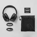 Skullcandy Crusher ANC 2 Wireless Over-Ear Bluetooth Headphones with Multi-Sensory Bass, Active Noise Cancelling, Up to 60 Hours Battery, Microphone for iPhone Android - True Black