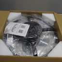 Ceiling Fans with Lights and Remote, 20" Modern Low Profile Ceiling Fan with Light, Stepless Color Temperature Change and 6 Speeds for Bedroom, Kids Room and Living Room (Black)