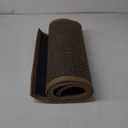 Kitchen Mat Set of 2 PCS, Cushioned Non Slip Rugs for Kitchen Floor, Absorbent Runner Comfort Standing Mats Washable for Kitchen, Office, Home (Brown, 17.3"x47"+17.3"x30")