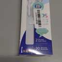 SEAGO Kids Electric Toothbrush with 2 Mins Brushing Timer and 4 Replacement Bursh Heads, Rainbow LED Light Make Brushing Fun, Blue Color Boys Battery Powerd Toothbrush for 4-12 Years OldSG-977