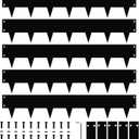 Metal Edging for Landscaping, 5-Pack Landscape Lawn Edging 39.4" L x 7" H Bendable Metal Strips, Hammer-in Garden Edging Border with Clips, Paver Edging, Yard Pathway Divider