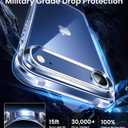 Mkeke for iPhone Air Case Clear, [Not Yellowing] [Military-Grade Drop Protection] Protective Clear for Apple iPhone 17 Air Case with Shockproof Bumper 2025