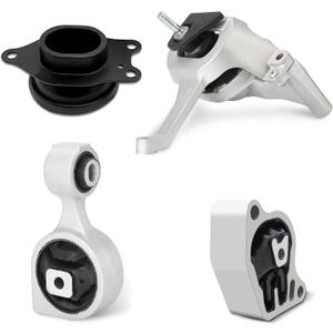 Engine Motor Mount Kit Compatible for Nissan Altima 2007 2008 2009 2010 2011 2012 2013 2014 2015 2016 2017 2.5L, Set of 4 Auto Transmission Motor Mounts Replaces A4339 A4340 A4350 A4353