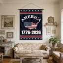 250 Anniversary Garden Flag Double-Sided 12x18 Inch