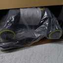 Ab Roller with Elbow Support, Ab Roller Board Core Workout Machine with 4 Wheels, Mini Pilates Reformer Equipment for Home Gym, Abdominal Full-Body Strength Exercise Trainer with Knee Pad (Black & Green)