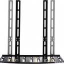 Under or Above VESA Back TV Wall Mount Shelving Bracket, TV Wall Mount Shelving for DVD Player, Cable Box, Stereo, and AV Component