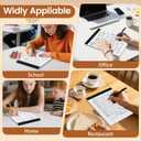 Legal Pads 8.5 X11, Narrow Ruled Notepads, 6 Pack, 50 Sheet/Pad, White Legal Pads, Tear Off Notepad, Perforated Writing Pad, Notebook Paper College Ruled, Notepads for Office Home School, Notepad